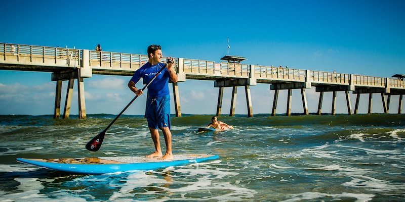 Water Skating Concept - Gulf Islands National Seashore.